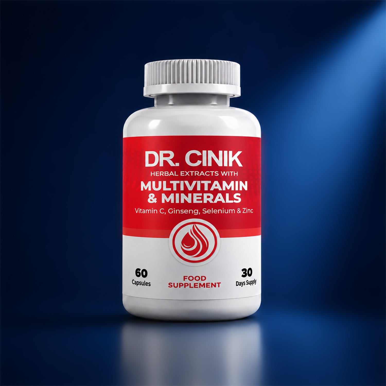 Hair Growth Multivitamin with Zinc & Natural Extracts – 60 Tablets