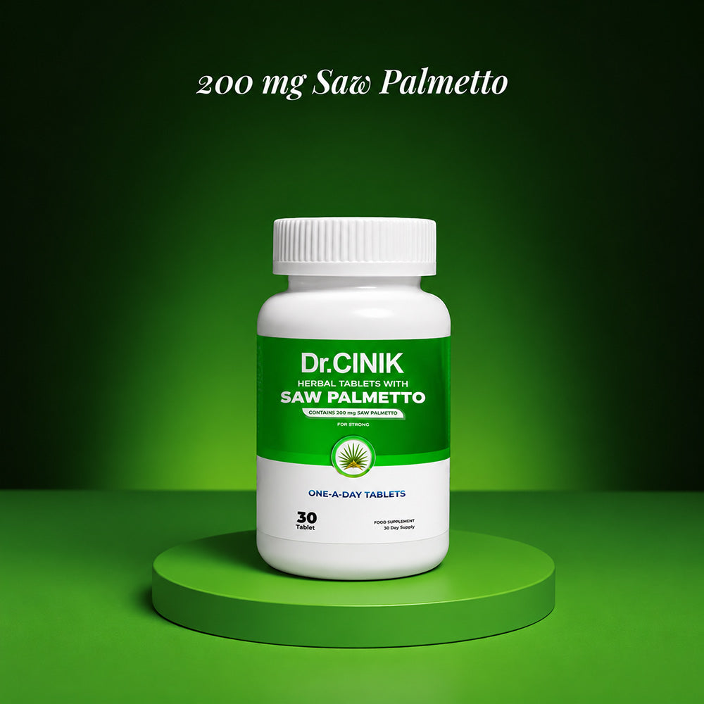 Saw Palmetto 200 mg Tablets for Hair Growth & DHT Support – 30 Tablets