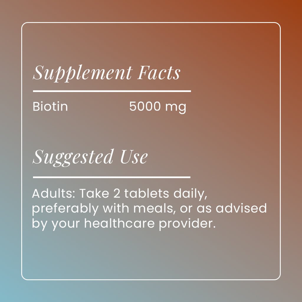 Biotin 5000 Mcg