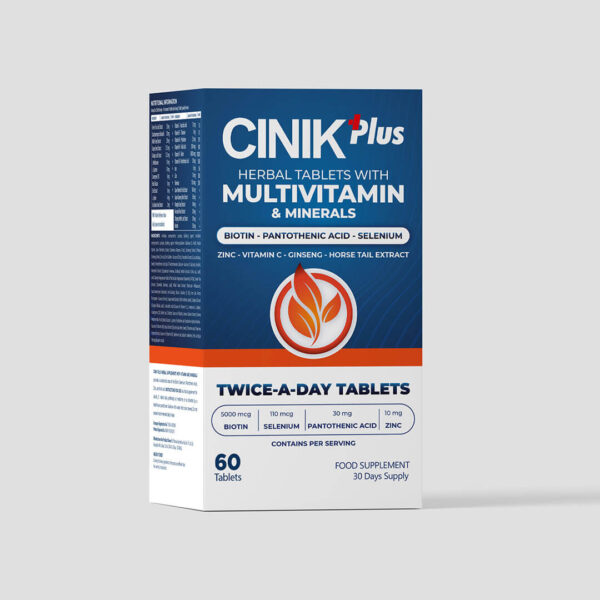 Multivitamin & Mineral Tablets | DR. CINIK Shop - Hair Loss Products